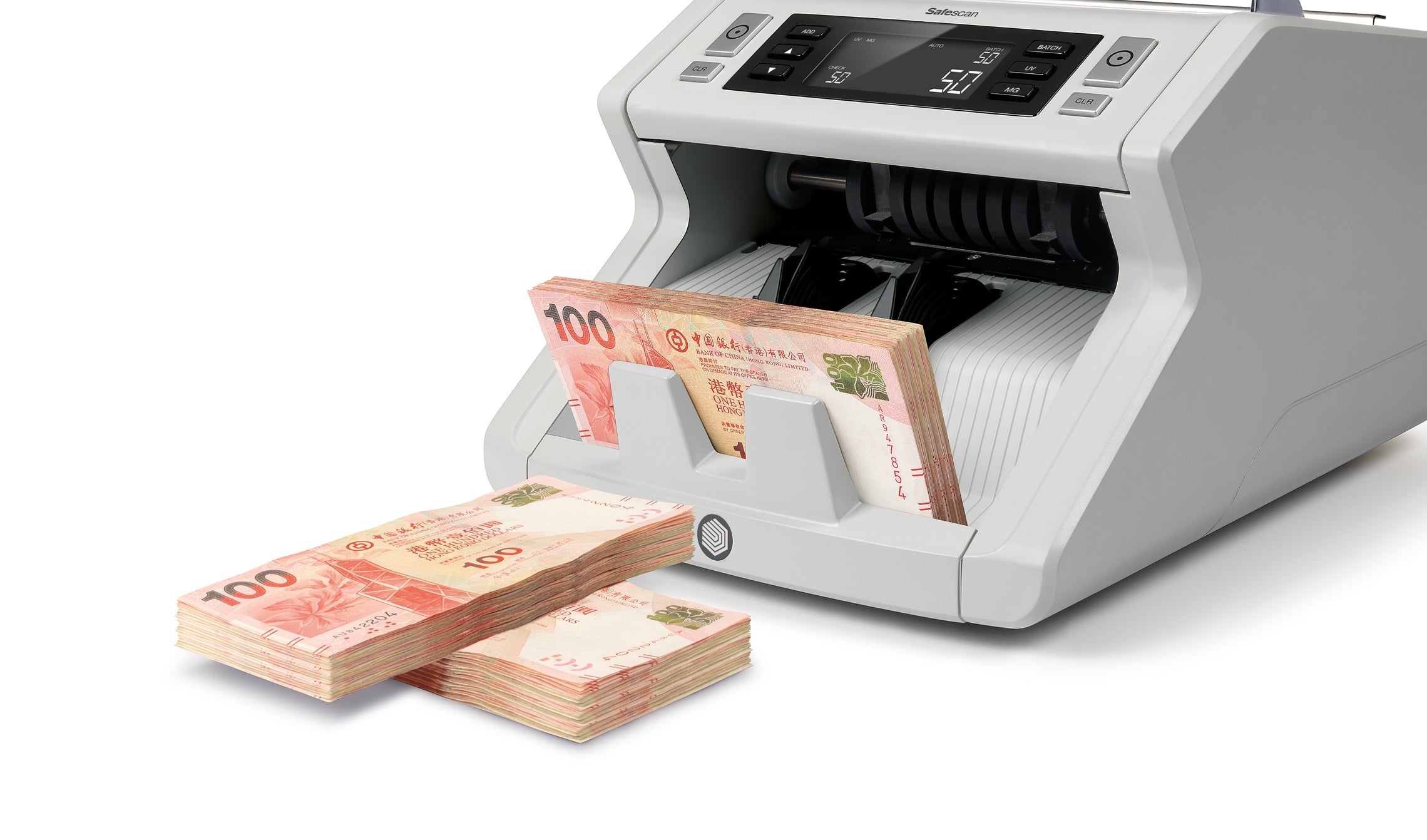 Batch function, to create fixed series of a pre-set number of banknotes safescan-2250-batch-function