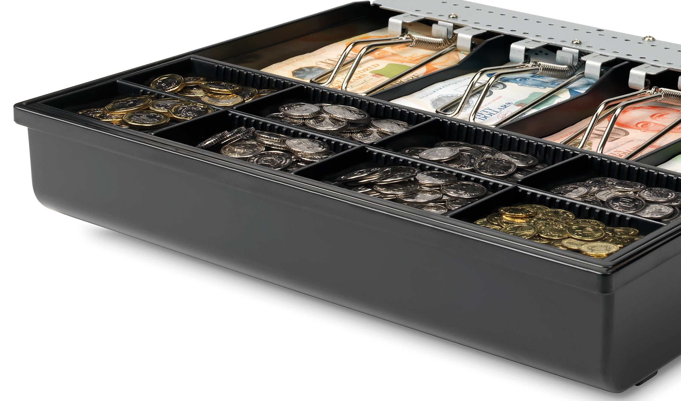 4 bill / 8 coin lay-out safescan-3540t-cash-tray