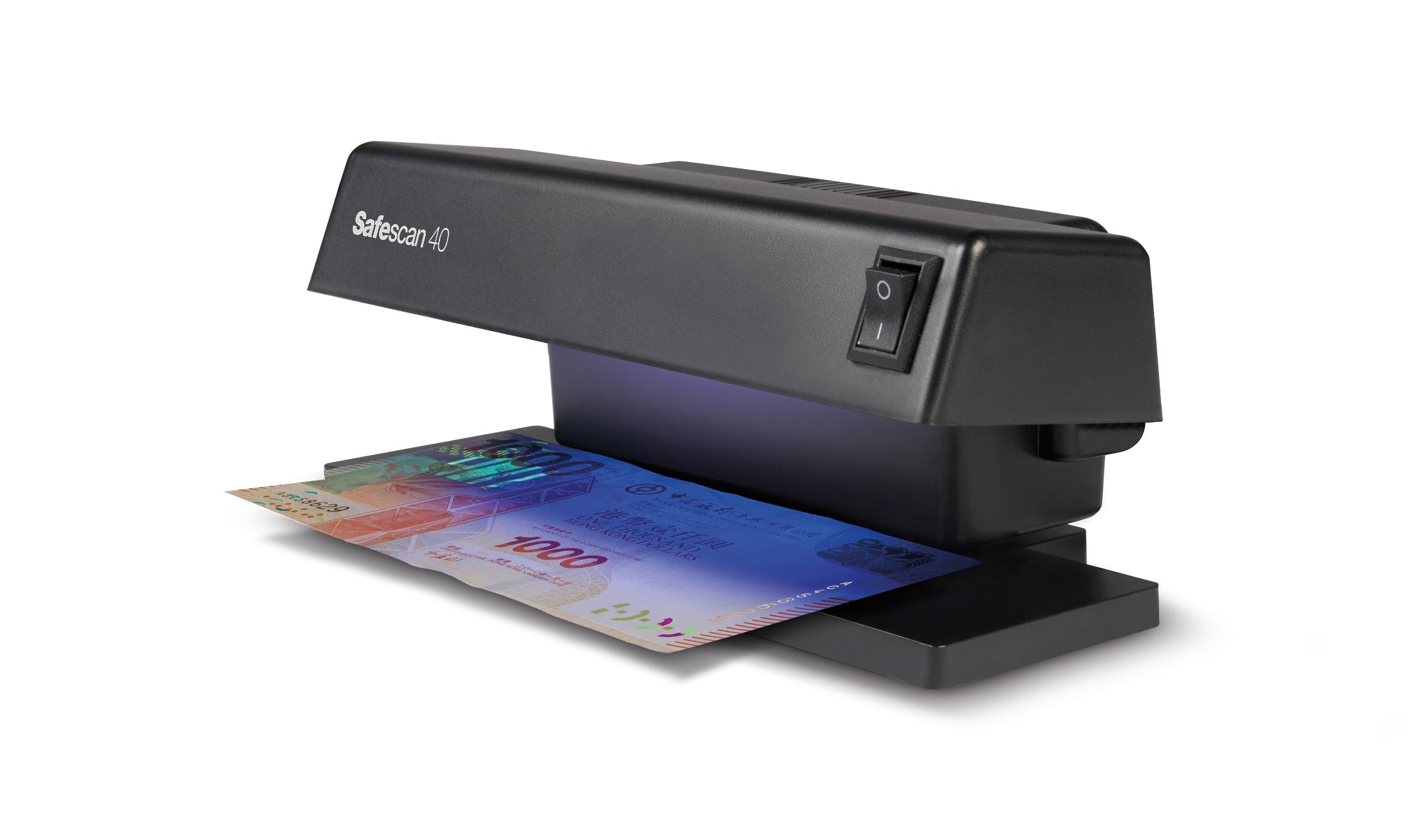 轻巧尺寸的紫外线验钞机 safescan-40-uv-detector
