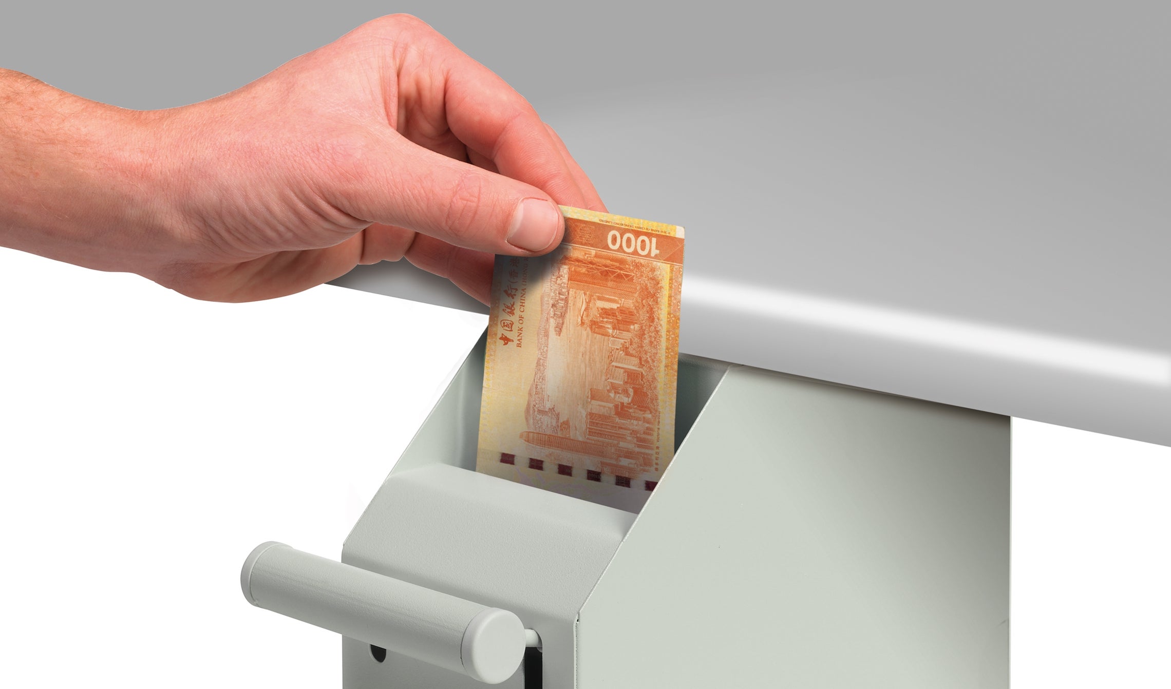 存放钞票以安全保管 safescan-4100w