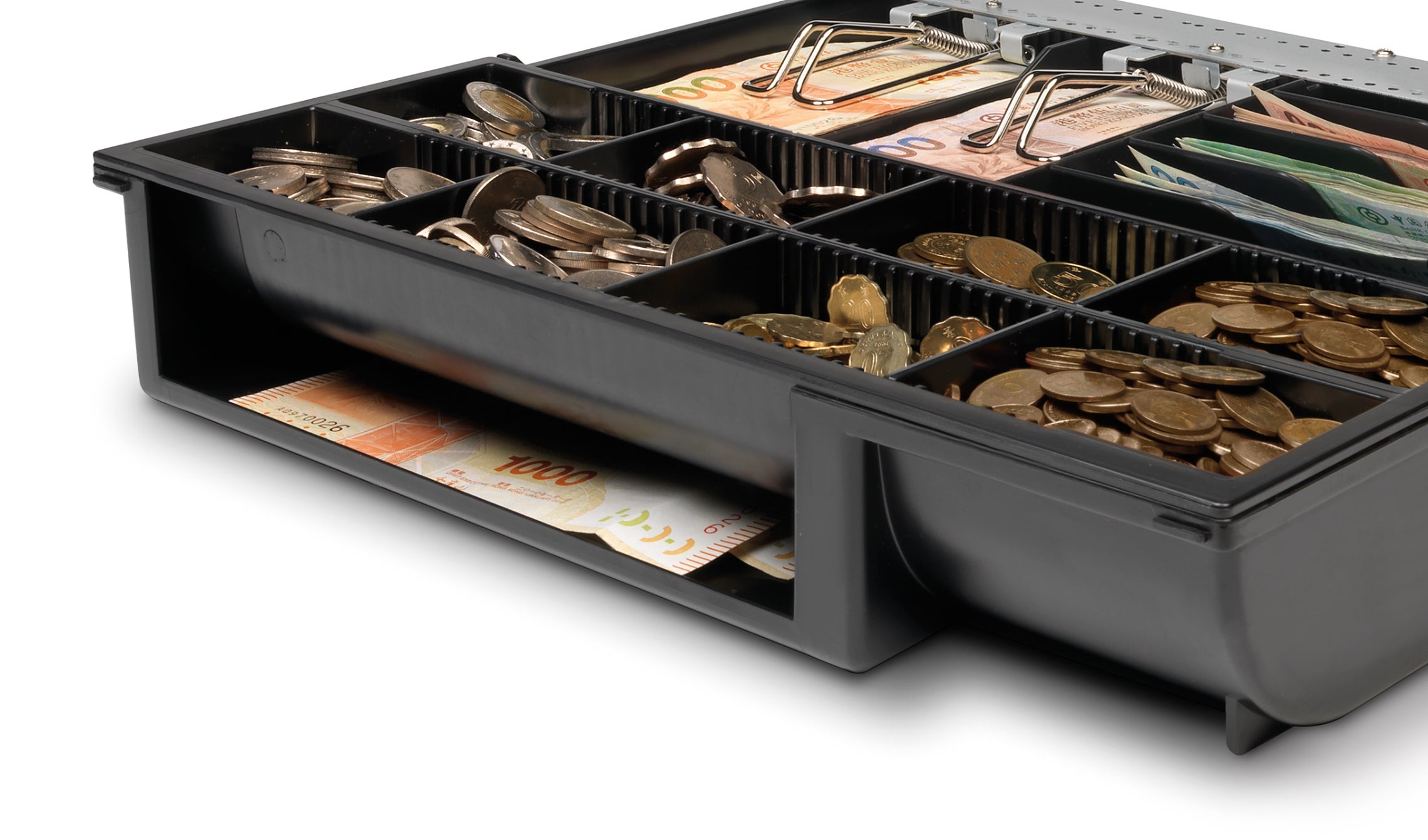 6 bill / 8 coin lay-out safescan-4141t1-cash-tray