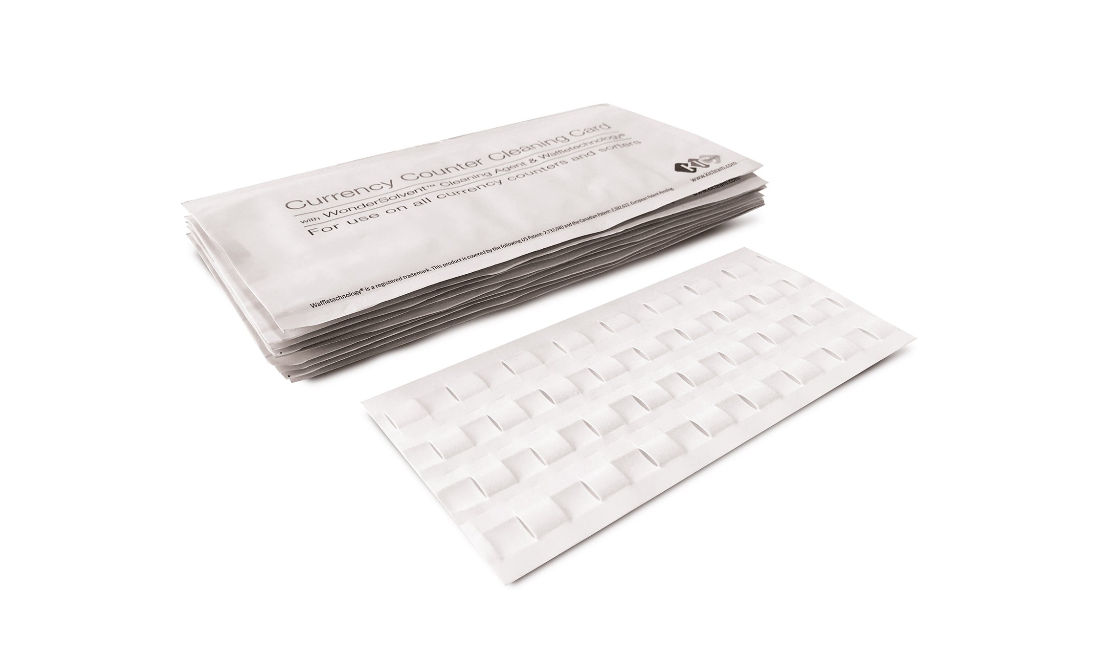 Water based cleaning cards - no chemicals safescan-cleaning-cards-banknote-counters