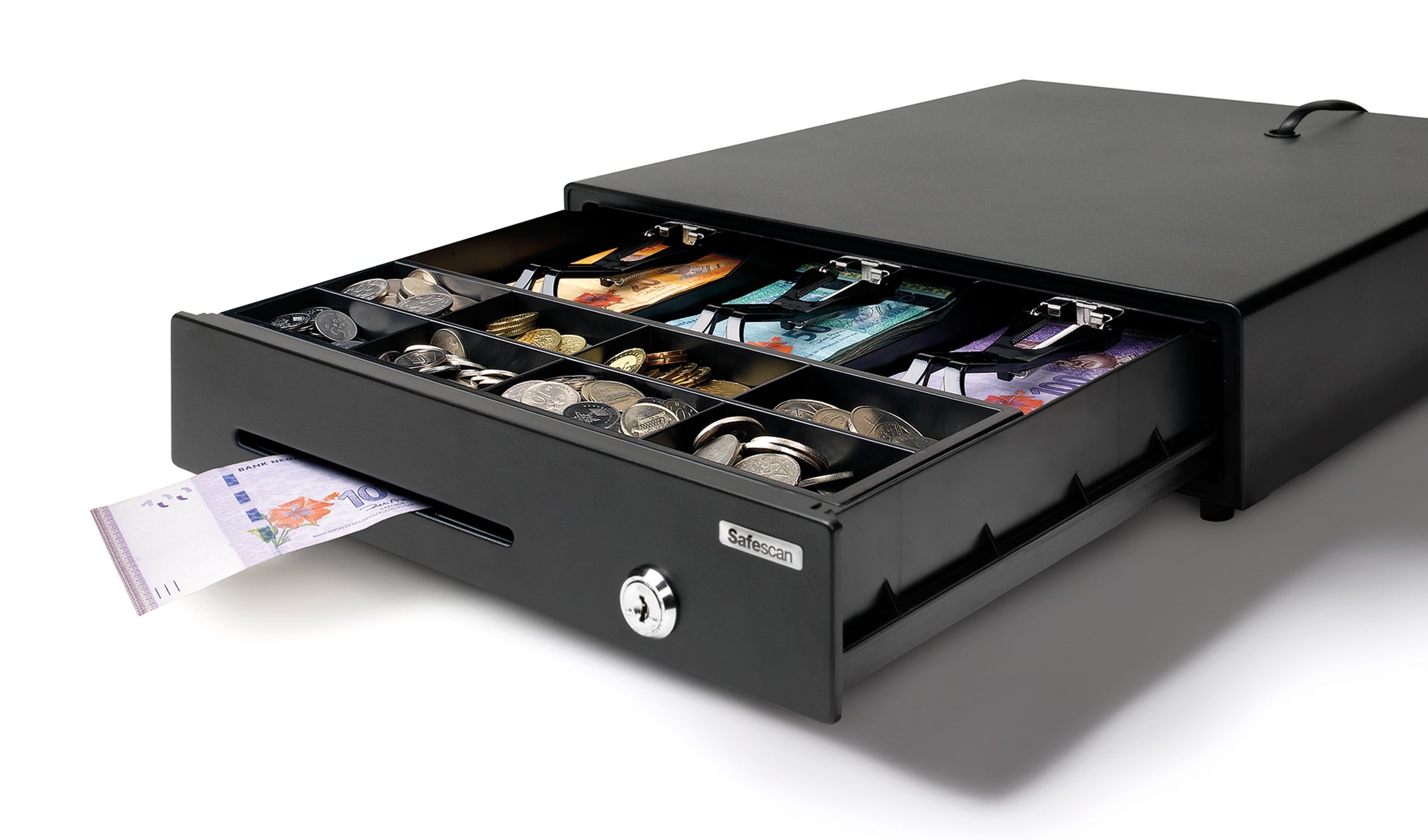 Seperation slot for storage of large denominations and value papers safescan-ld3336-seperation-slot