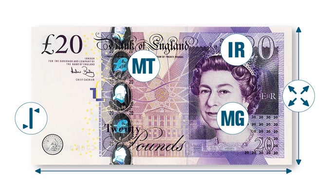 Verifies banknotes on 6 security features<br/> Ultraviolet (UV) - Magnetic ink (MG) - Metallic thread (MT) - Infrared (IR) - Size - Thickness  6-point-counterfeit-detection