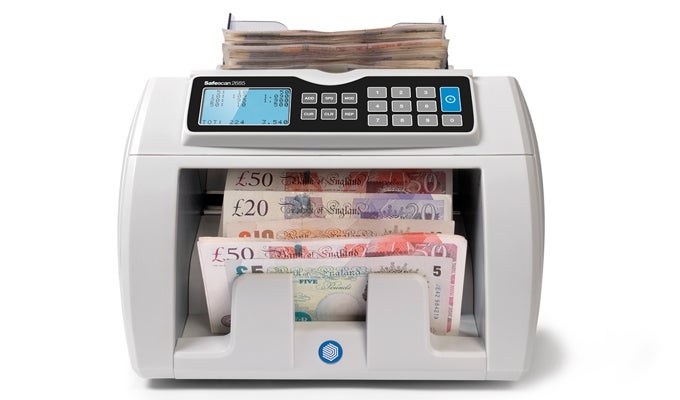 Adjustable counting speed - 800, 1.200 or 1.500 banknotes per minute safescan-2685