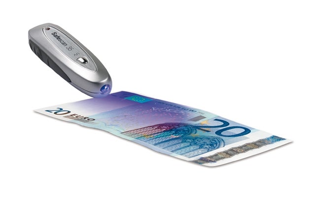 UV lamp to verify the UV features of banknotes safescan-35-fake-money-detection-pen