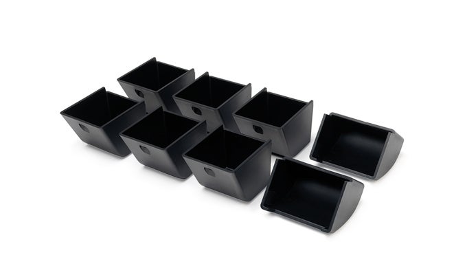 Set of 8 weigable coin cups of 33.5 grams per cup safescan-4617cc-coin-cups