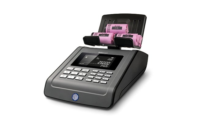 Counts coin rolls safescan-6185-coin-roll