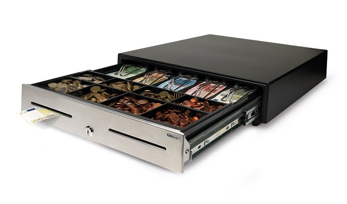 5 bill / 8 coin lay-out safescan-hd4646s-cash-tray-lay-out