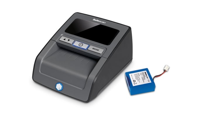 Suitable for Safescan 155i Black and Safescan 165i safescan-lb-105-battery-with-detector