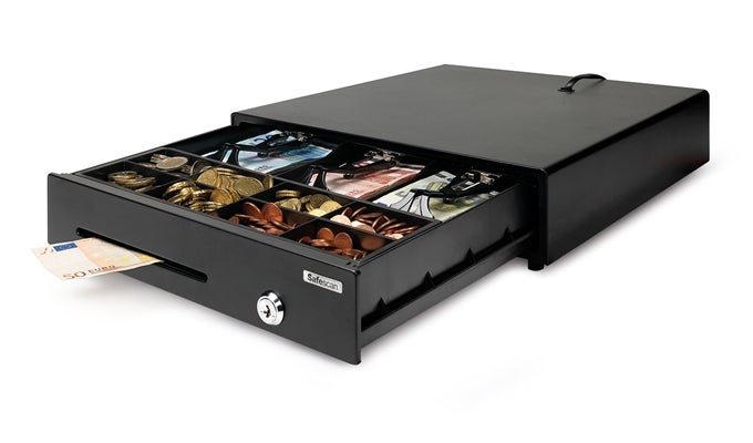 3 bill / 8 coin lay-out safescan-ld-3336-cash-tray-lay-out