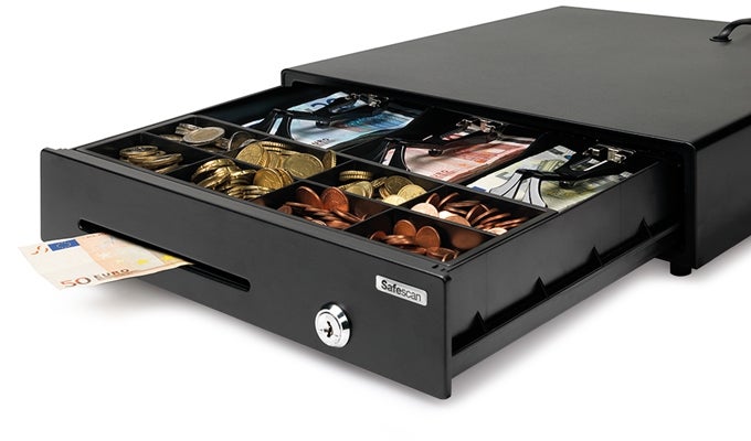 Seperation slot for storage of large denominations and value papers safescan-ld3336-seperation-slot