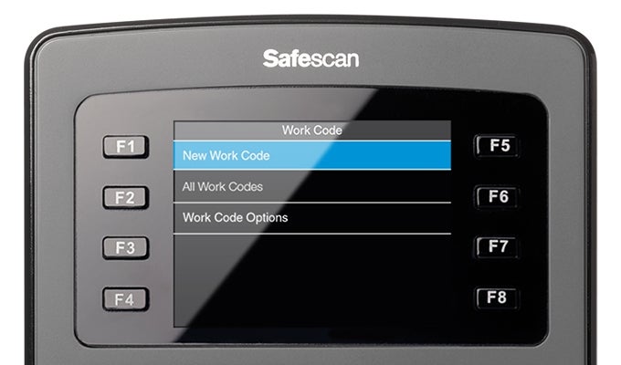 safescan-time-attendance-new-work-code-menu-screen