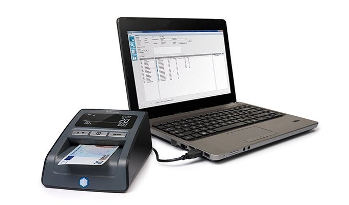 Currency updates via PC usb-update-cable-safescan-155i