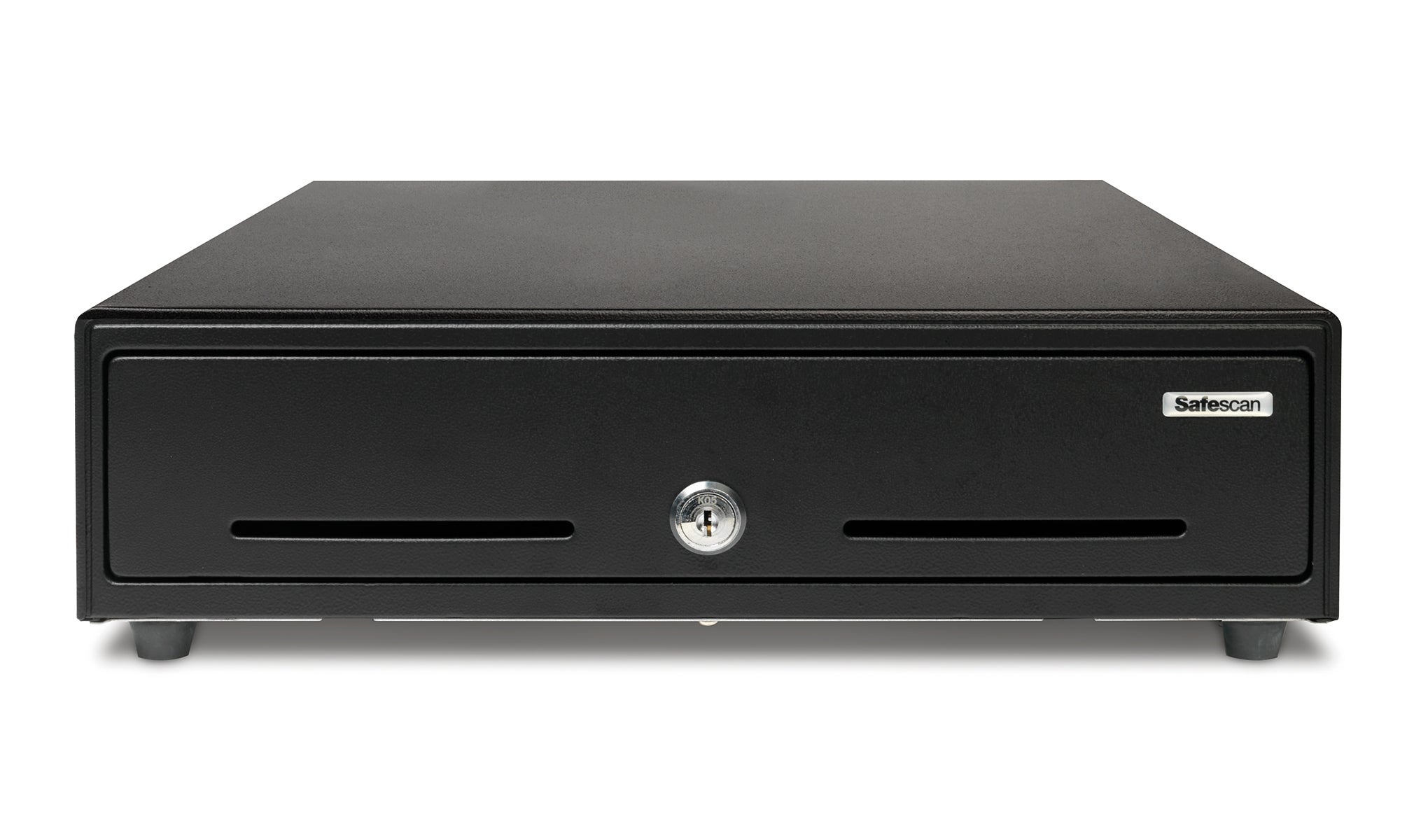 Electrical and easy-push opening cash drawer, tested for at least 1 million openings safescan-sd3540-cash-drawe