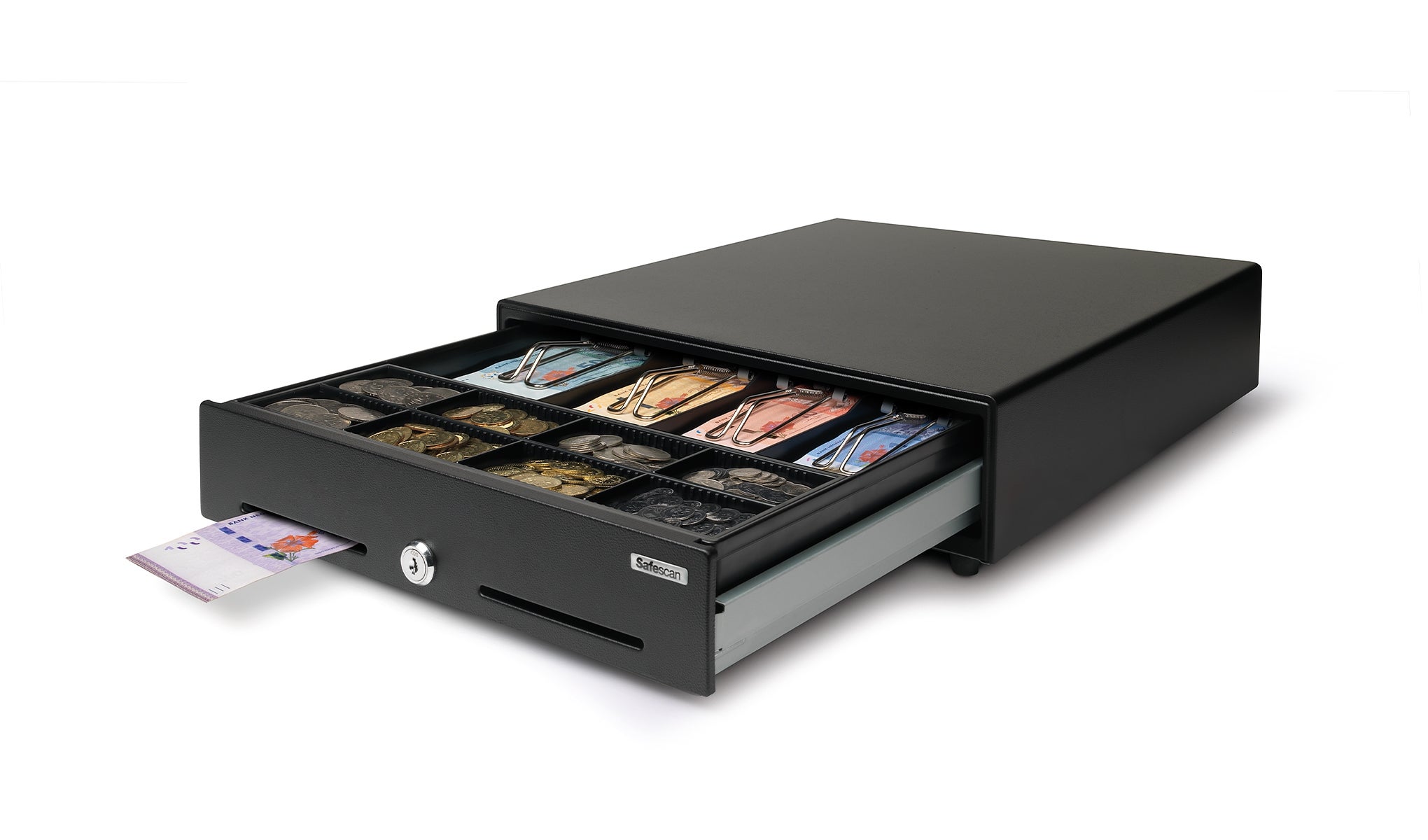 4 bill / 8 coin lay-out safescan-sd3540-cash-tray-lay-out