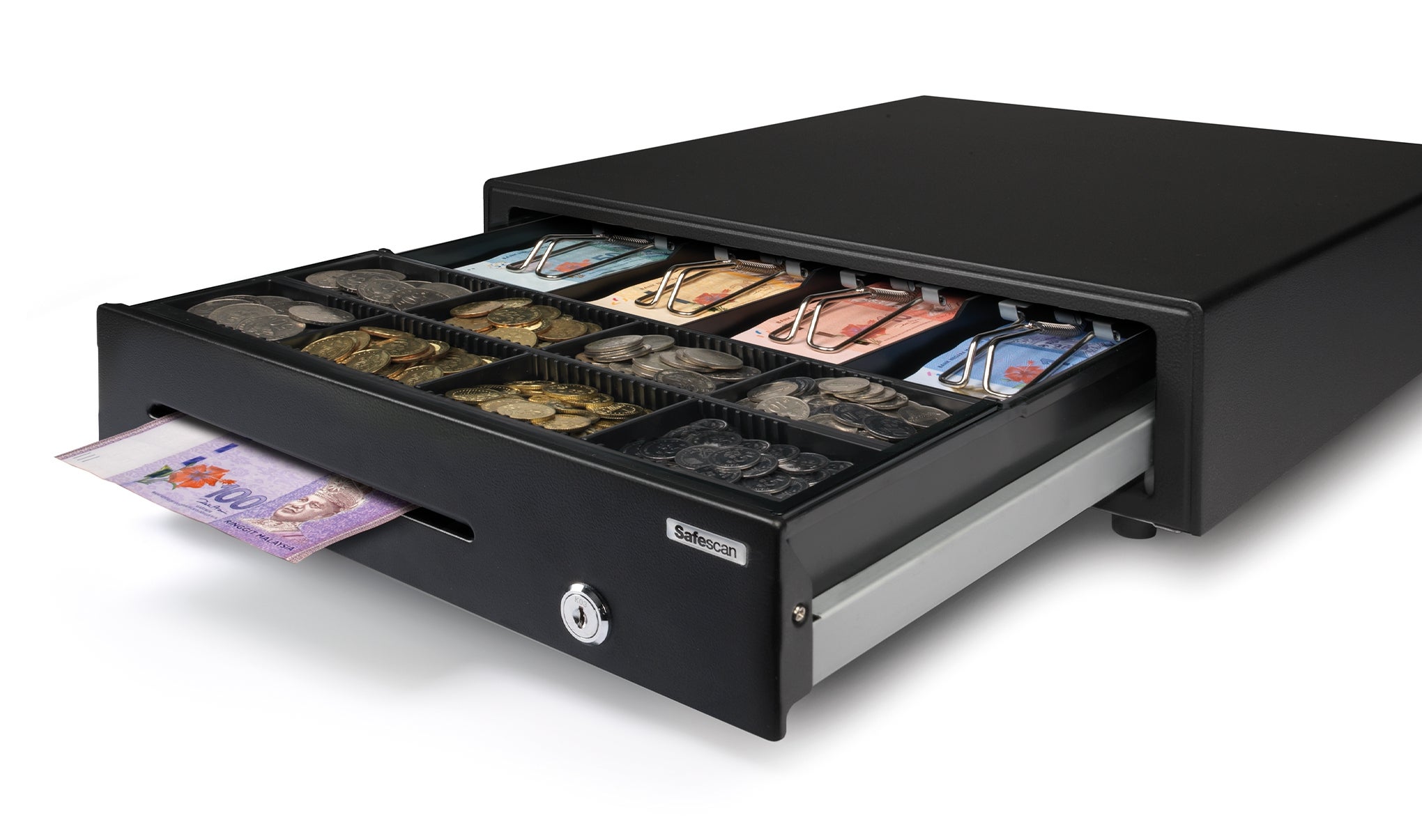 Seperation slot for storage of large denominations and value papers safescan-sd4141-seperation-slot