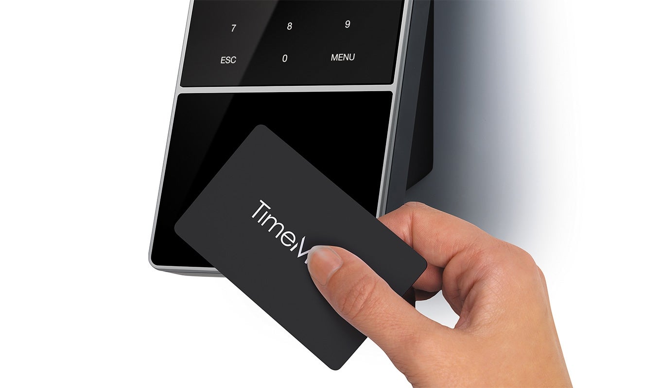 Time registration with RFID badge timemoto-tm-838