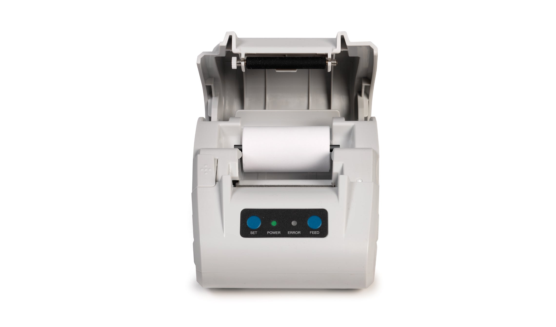 Standard paper width of 58mm and simple operation panel safescan-tp-230-thermal-printing-paper
